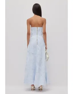 π©΅ BRAND NEW AJE Wave Gown - Size 8 - Pastel Blue Strapless Formal / Wedding / Hen's Dress π©΅ for rent on The Volte - image 7