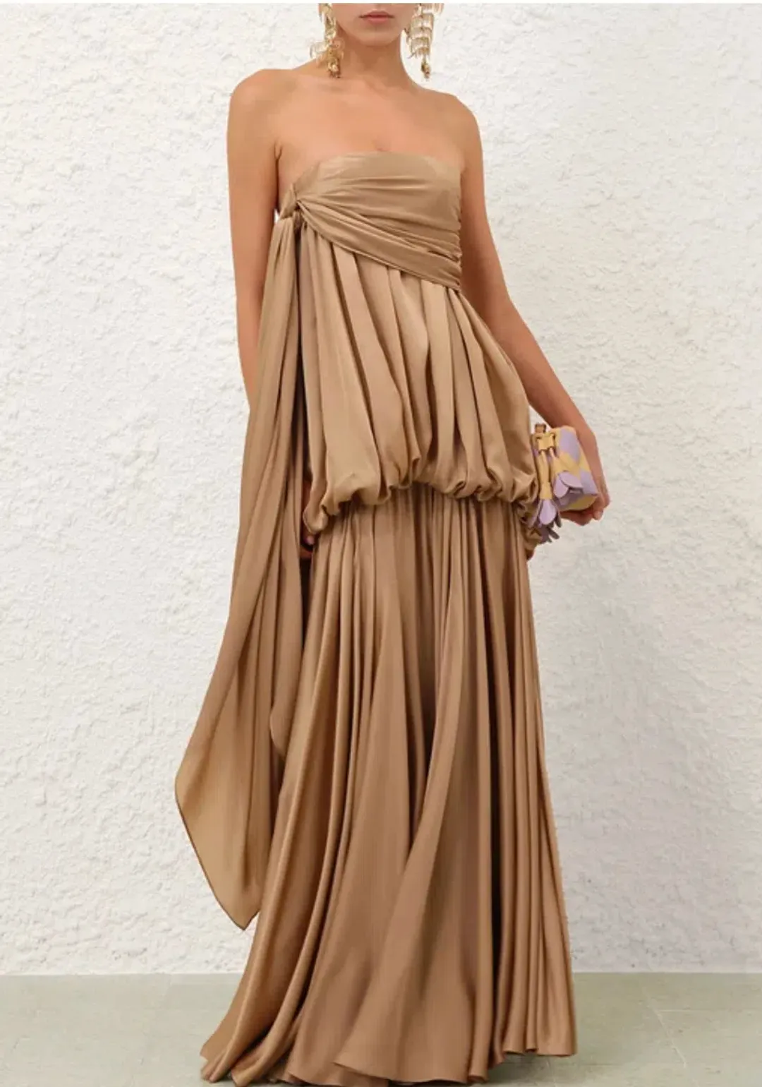 ZIMMERMANN ALCHEMY BILLOW MAXI DRESS SZ 10 (1) for rent on The Volte - main image