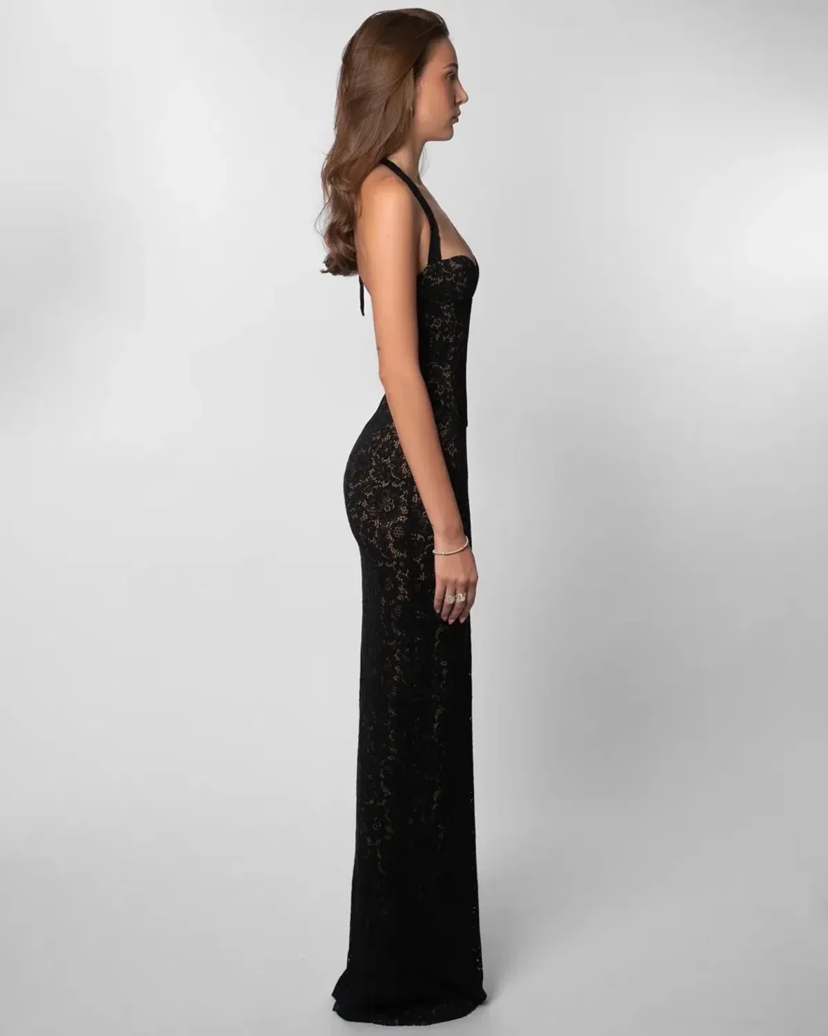 Fenity Monique Maxi Dress in Black Size M - Image 7