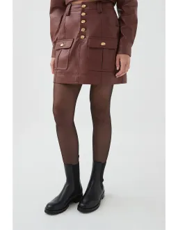 Aje Sarina Mini Skirt Size 8 Toffee for rent on The Volte - image 3