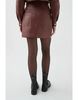 Aje Sarina Mini Skirt Size 8 Toffee for rent on The Volte - image 4