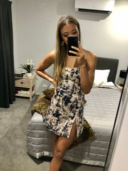 Lexi Yola Dress for rent on The Volte - image 2