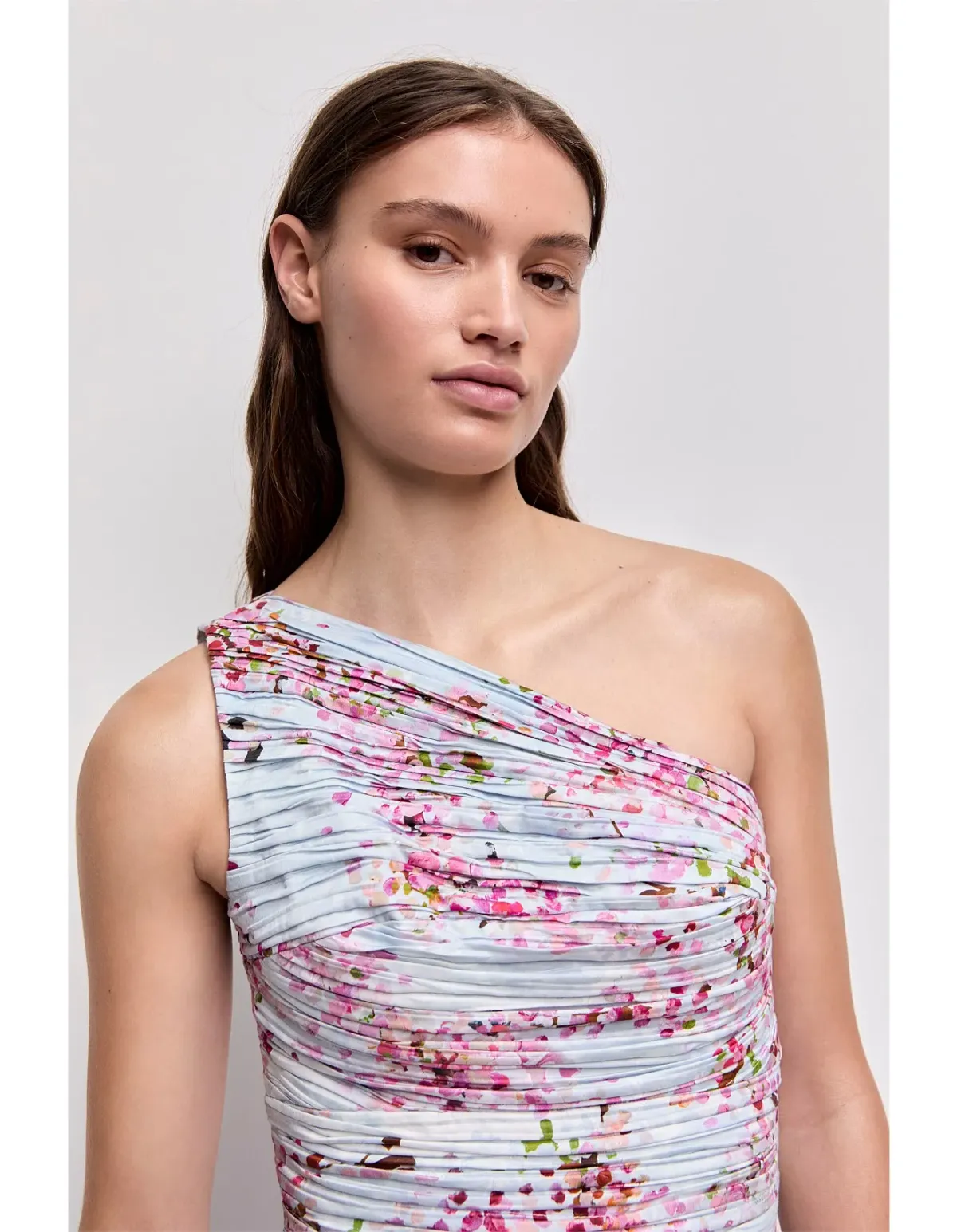 Aje Ambrose Midi Dress Size 14 AU Cherry Blossom - Image 2