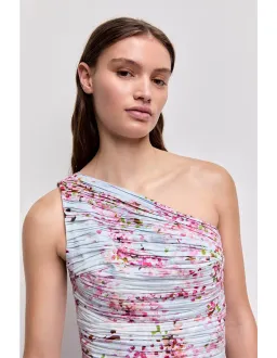 Aje Ambrose Midi Dress Size 14 AU Cherry Blossom for rent on The Volte - image 2