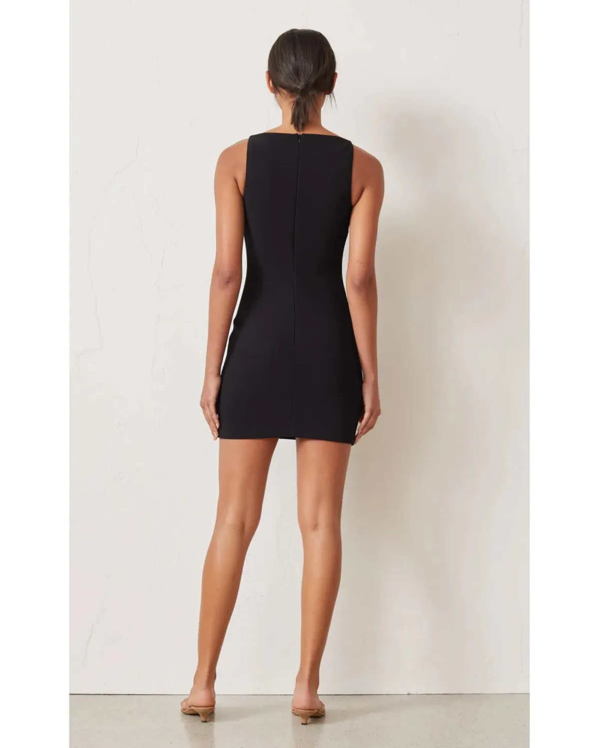 Bec & Bridge Raphaela Mini Dress in Black Size AU 6 - Image 3