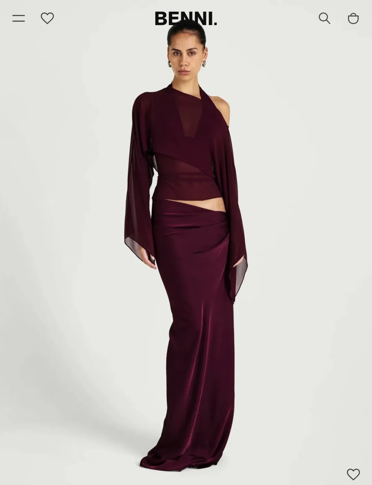 BENNI IRA MAXI DRESS SIZE 12 - Image 1