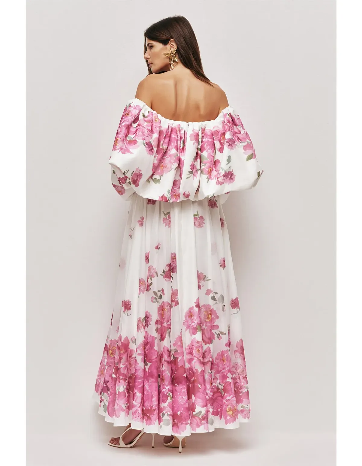 Aje Jardin Gown Pink Size 8 - Image 3