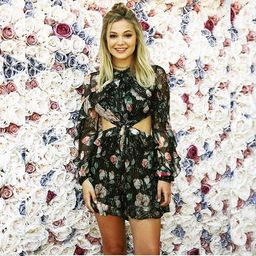 Zimmermann Master Flute Playsuit Black Floral Size 0 / AU 8 for rent on The Volte - image 6