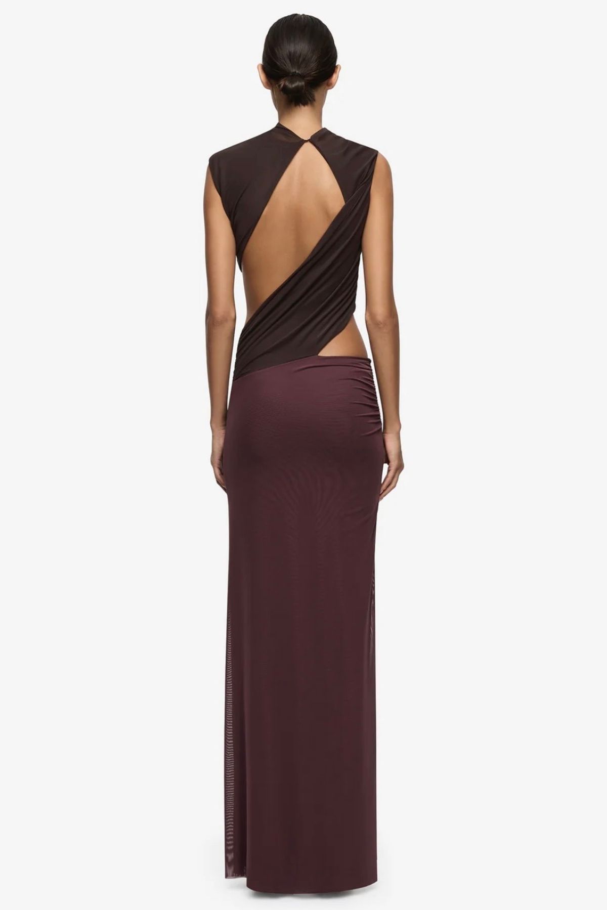 Bec & Bridge Conni Maxi Dress in Aubergine Size 10 - Image 2