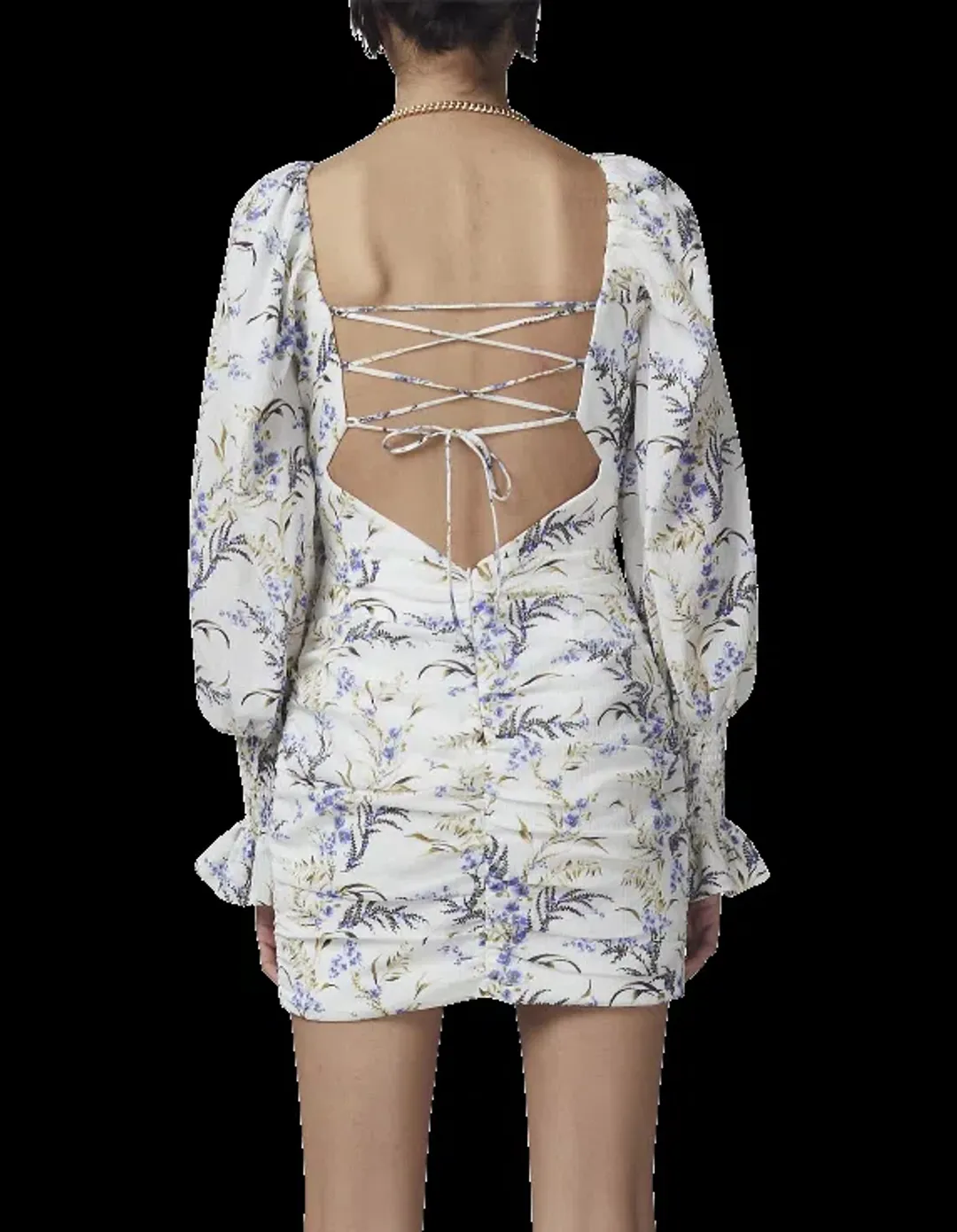 Bec & Bridge Lavender Bay Mini Dress White Size 14 for rent on The Volte - main image