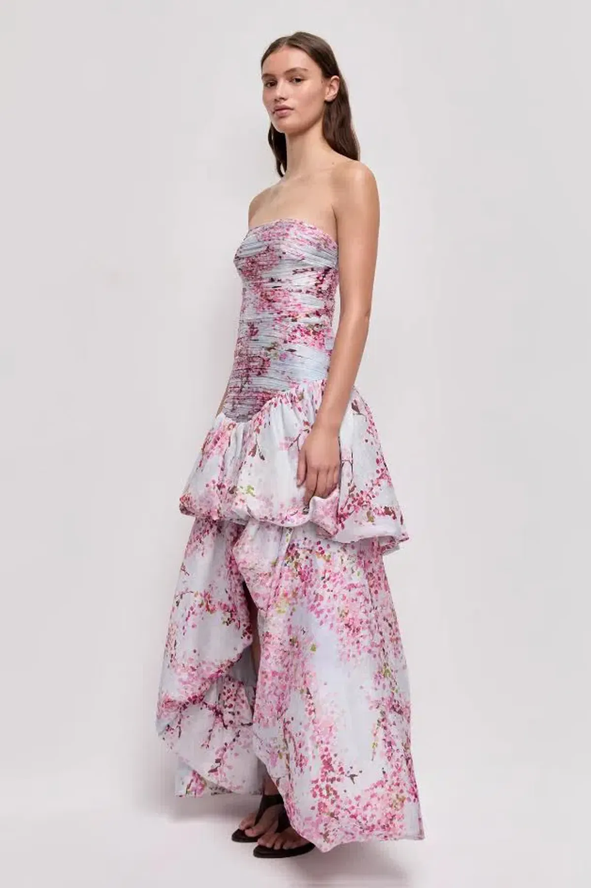 🍒 NEW AJE Ambrose Gown – Cherry Blossom – Size 12 Floral Formal Evening Gown 🍒 - Image 5
