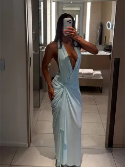 Bec and Bridge Clementine Twist Maxi in Blue Size 8 for rent on The Volte - image 3