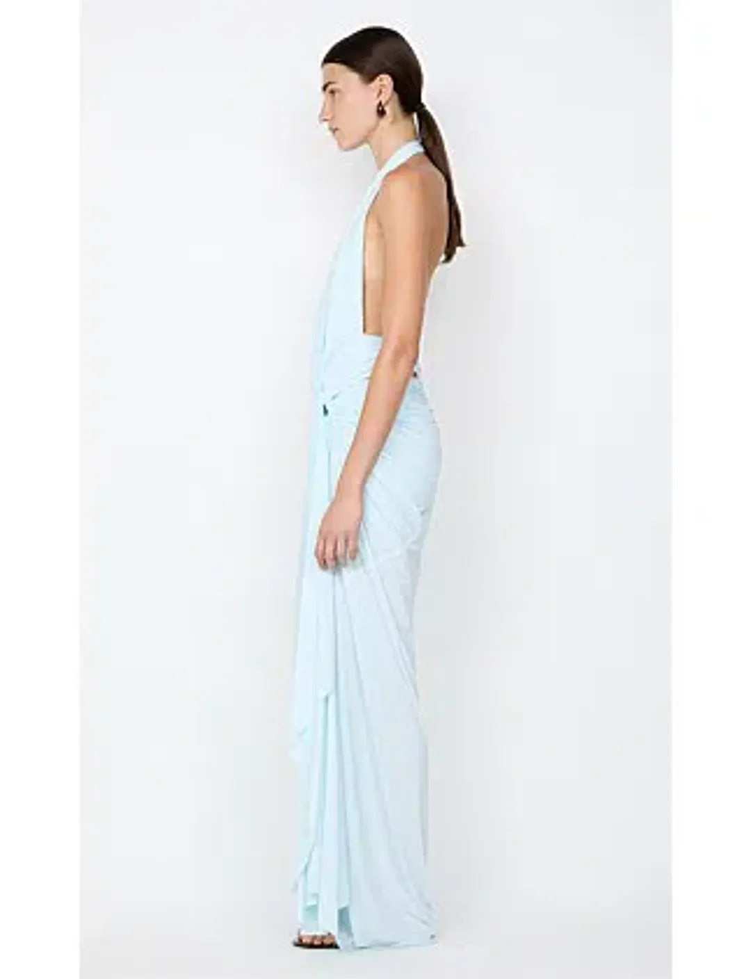 Bec and Bridge Clementine Twist Maxi in Blue Size 8 for rent on The Volte - main image