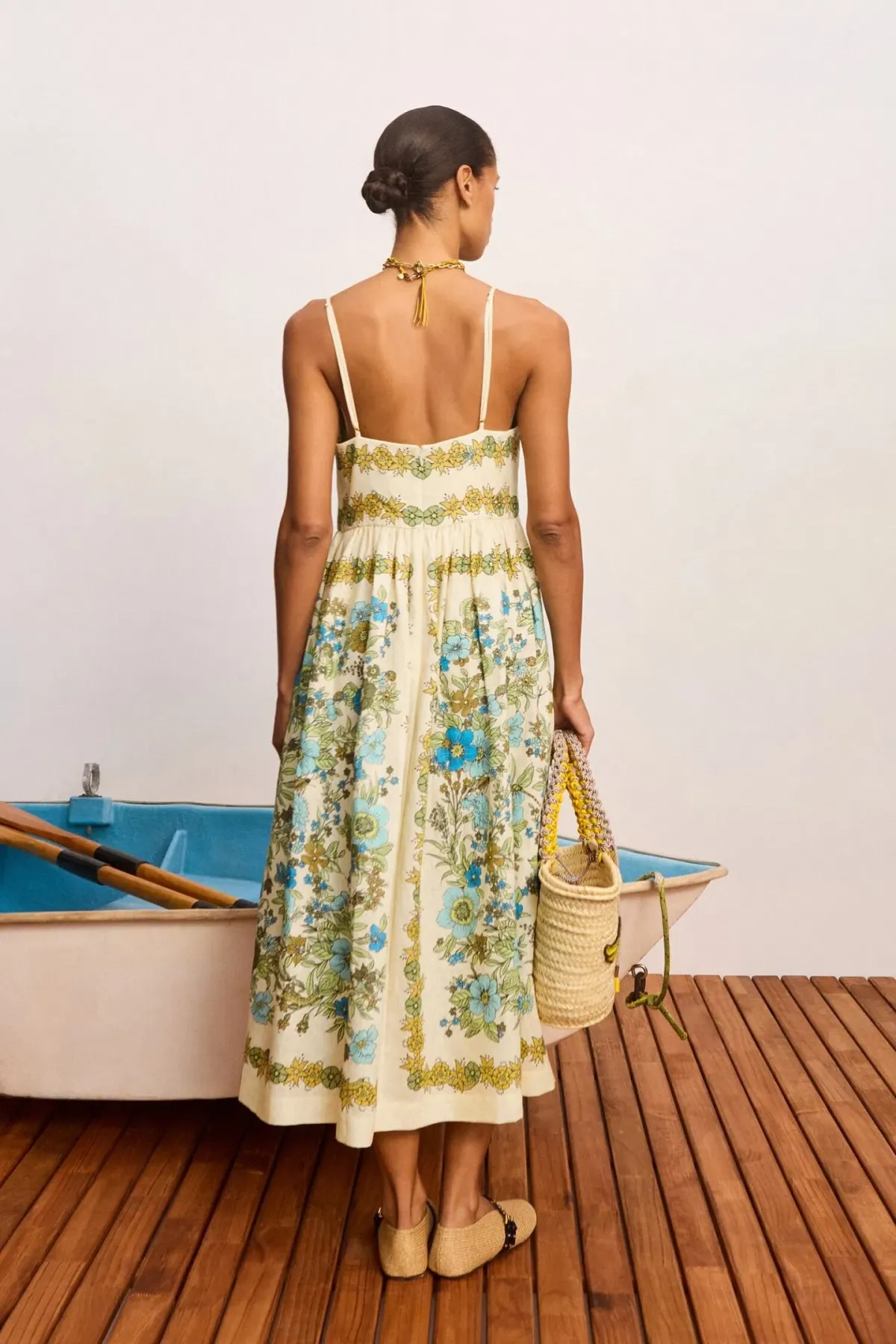 ALEMAIS SOPHIA MIDI DRESS SIZE 16 - Image 3