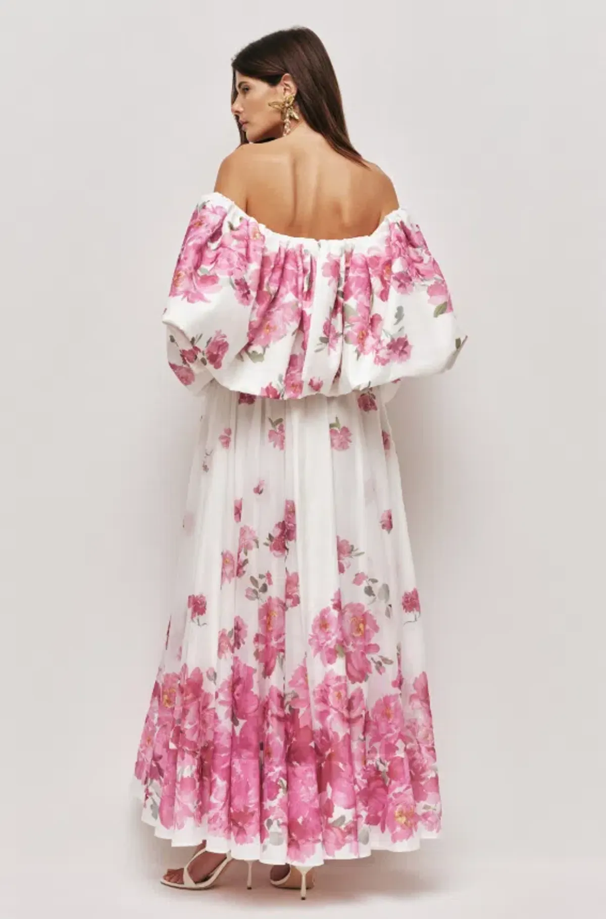 Aje Jardin Gown Rosa Bold Light Size 10 AU - Image 3
