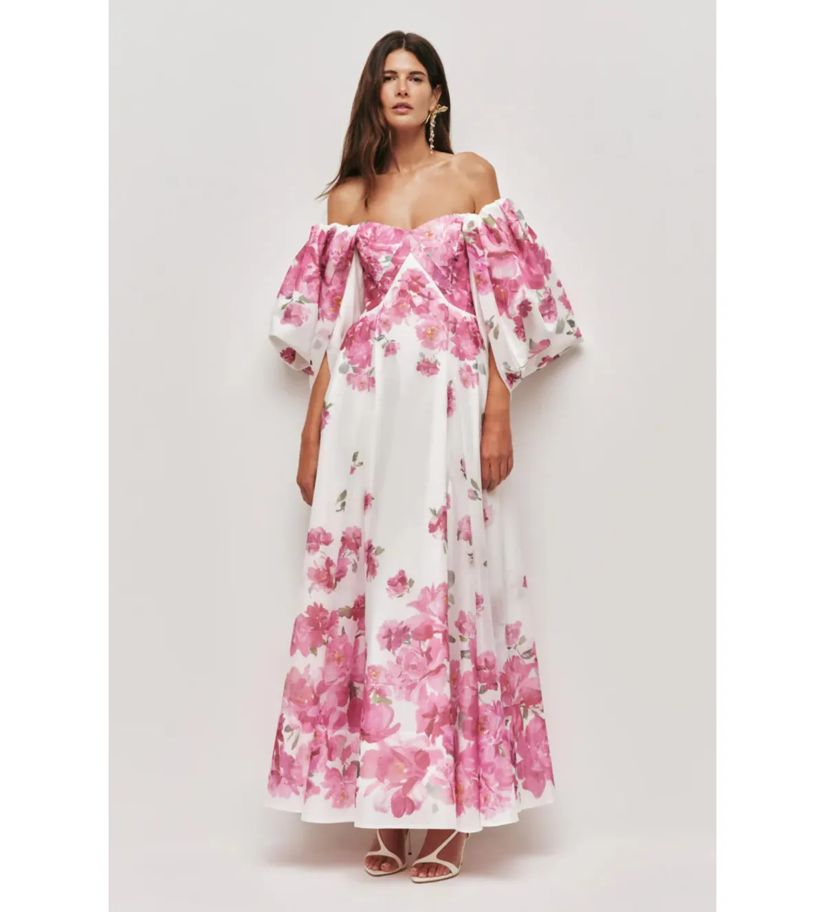 Aje Jardin Maxi Gown Rosa Bold Light Size 10 AU - Image 1