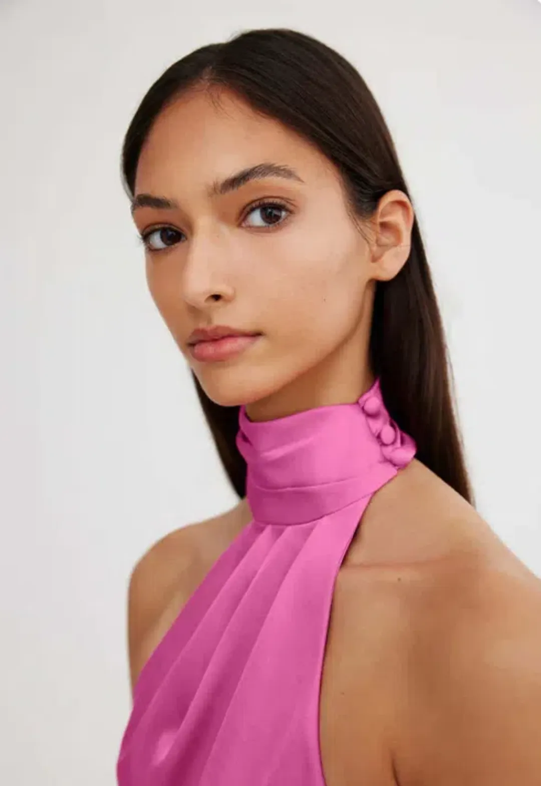 Significant Other Darcy Backless Dress in Pink Size AU 14 for rent on The Volte - main image