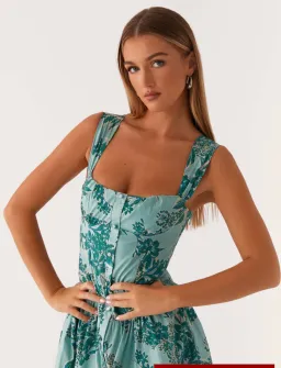 Peppermayo Floral Midi Dress for rent on The Volte - image 3