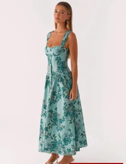 Peppermayo Floral Midi Dress for rent on The Volte - image 2