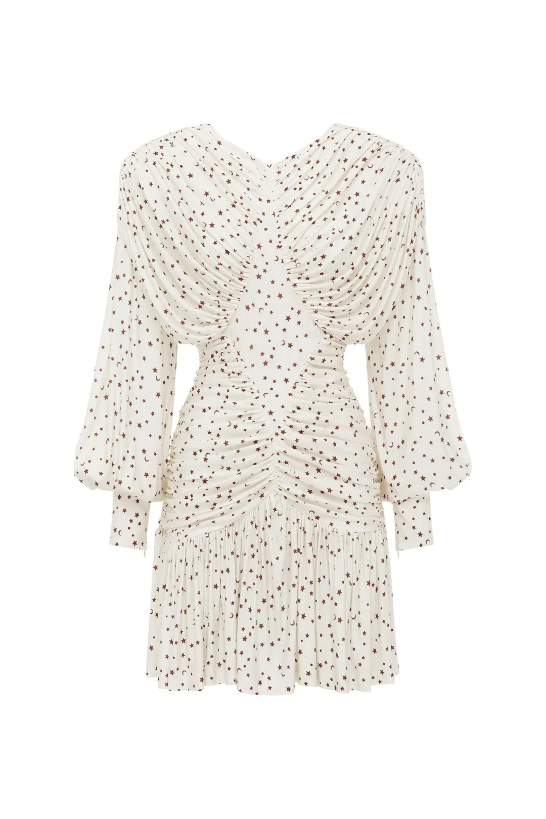 ALEMAIS ETTA RUCHED MINI DRESS for rent on The Volte - main image