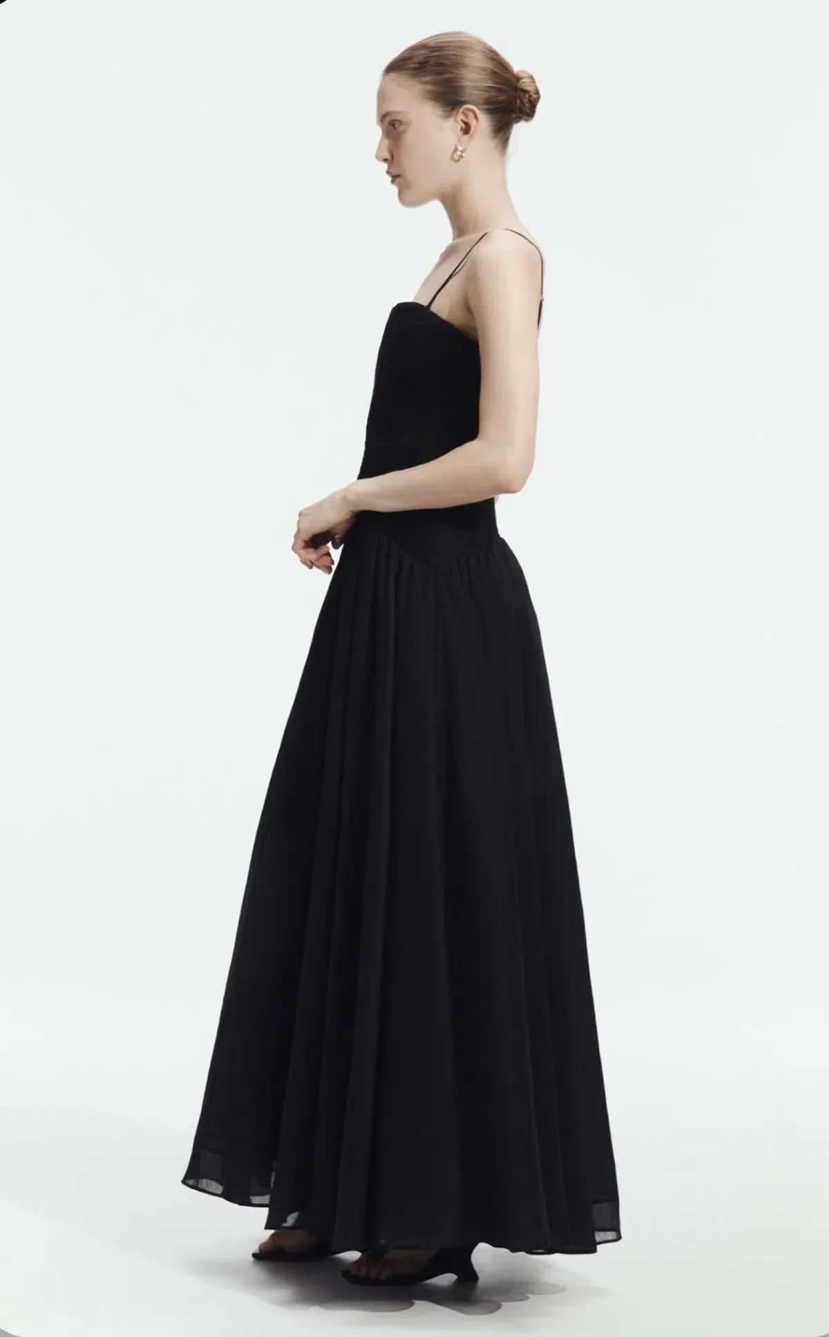AJE - Contour Gown in Black Size 8 - Image 2
