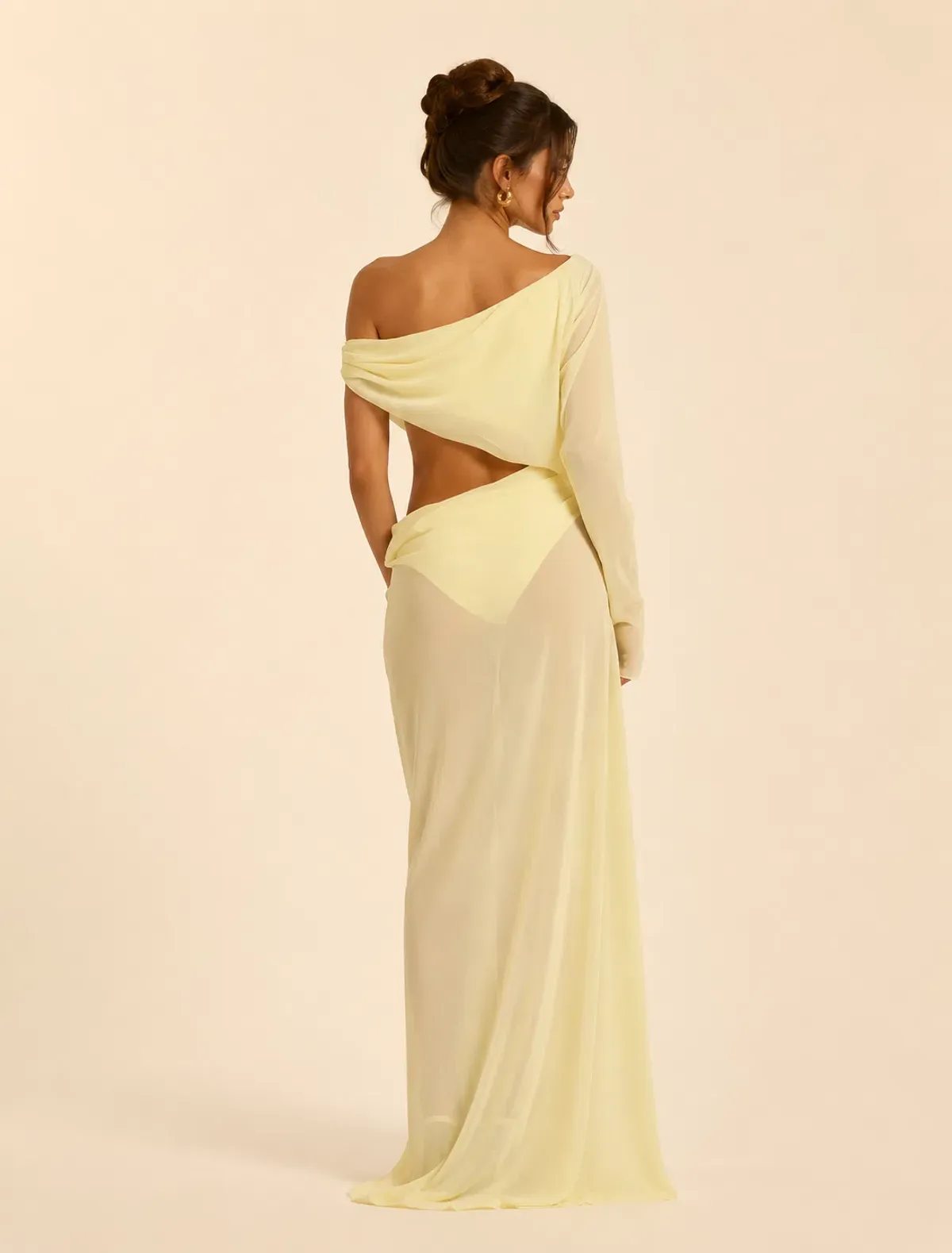 Natalie Rolt Imogen Dress Yellow Size 1 / AU 8 - Image 2