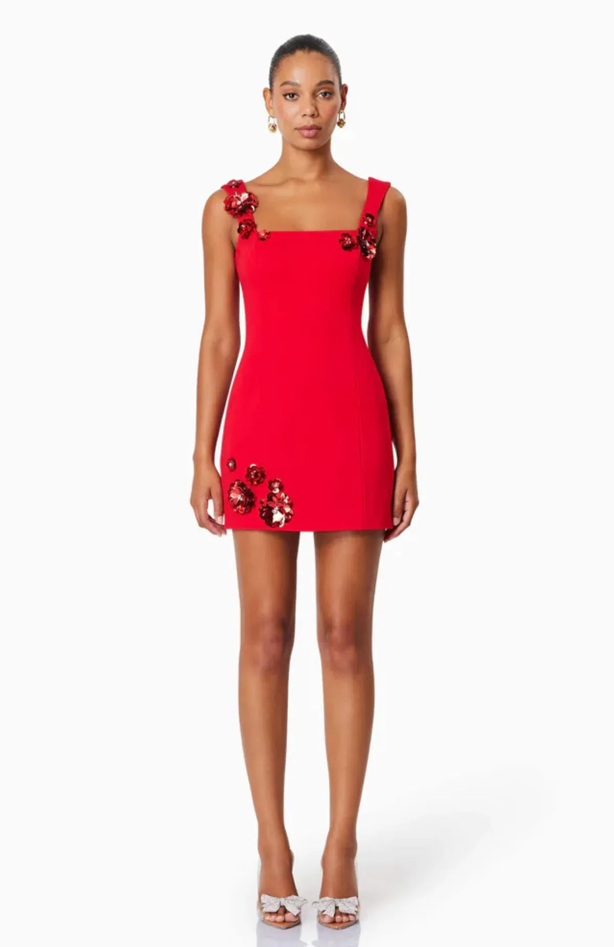 Elliatt Emma Mini Dress Red Size AU 8 / S - Image 3