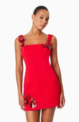 Elliatt Emma Mini Dress Red Size AU 8 / S for rent on The Volte - image 1