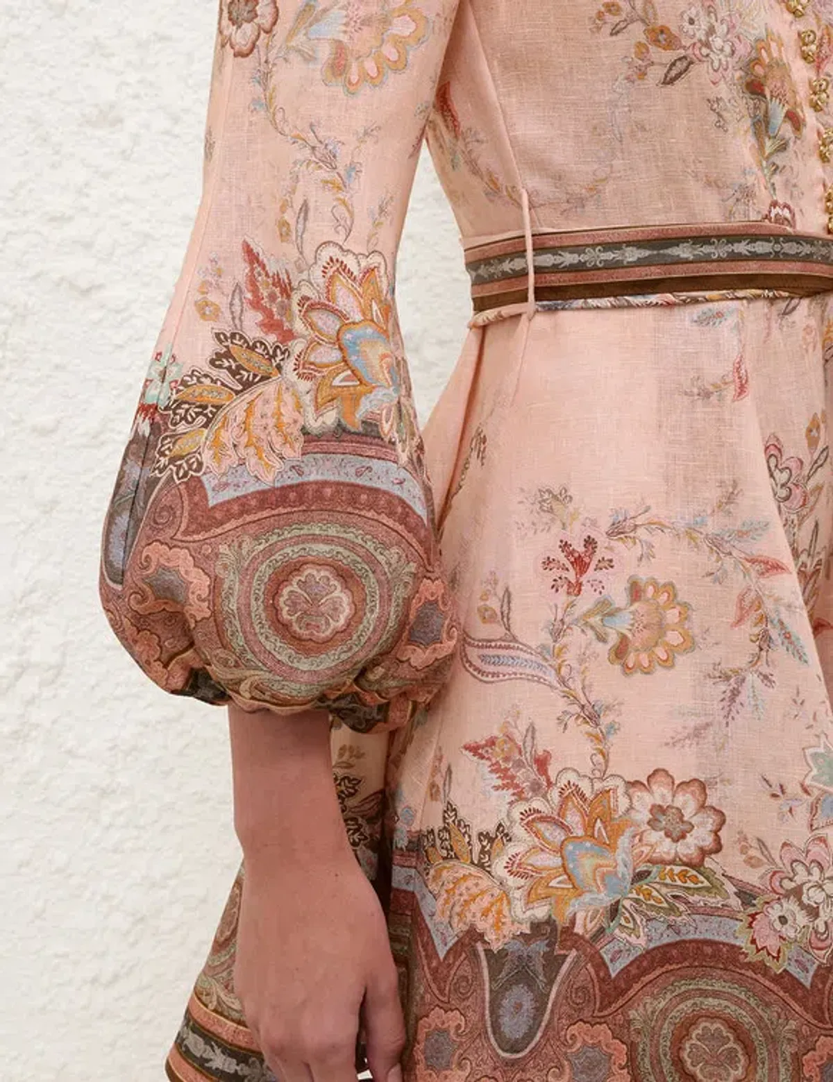 ZIMMERMANN ALCHEMY BUTTON MINI DRESS - Image 5
