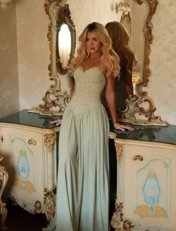 FENITY Faye Maxi Dress Mint Size 8 for rent on The Volte - image 1