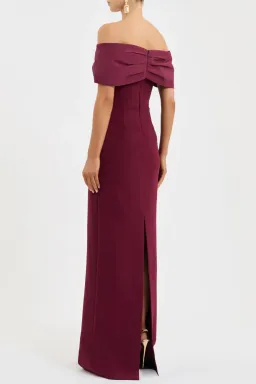 Cava Off The Shoulder Gown by Rebecca Vallance Size 8 for rent on The Volte - image 4