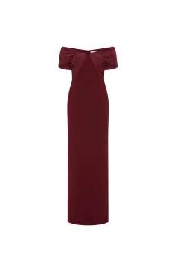 Cava Off The Shoulder Gown by Rebecca Vallance Size 8 for rent on The Volte - image 1