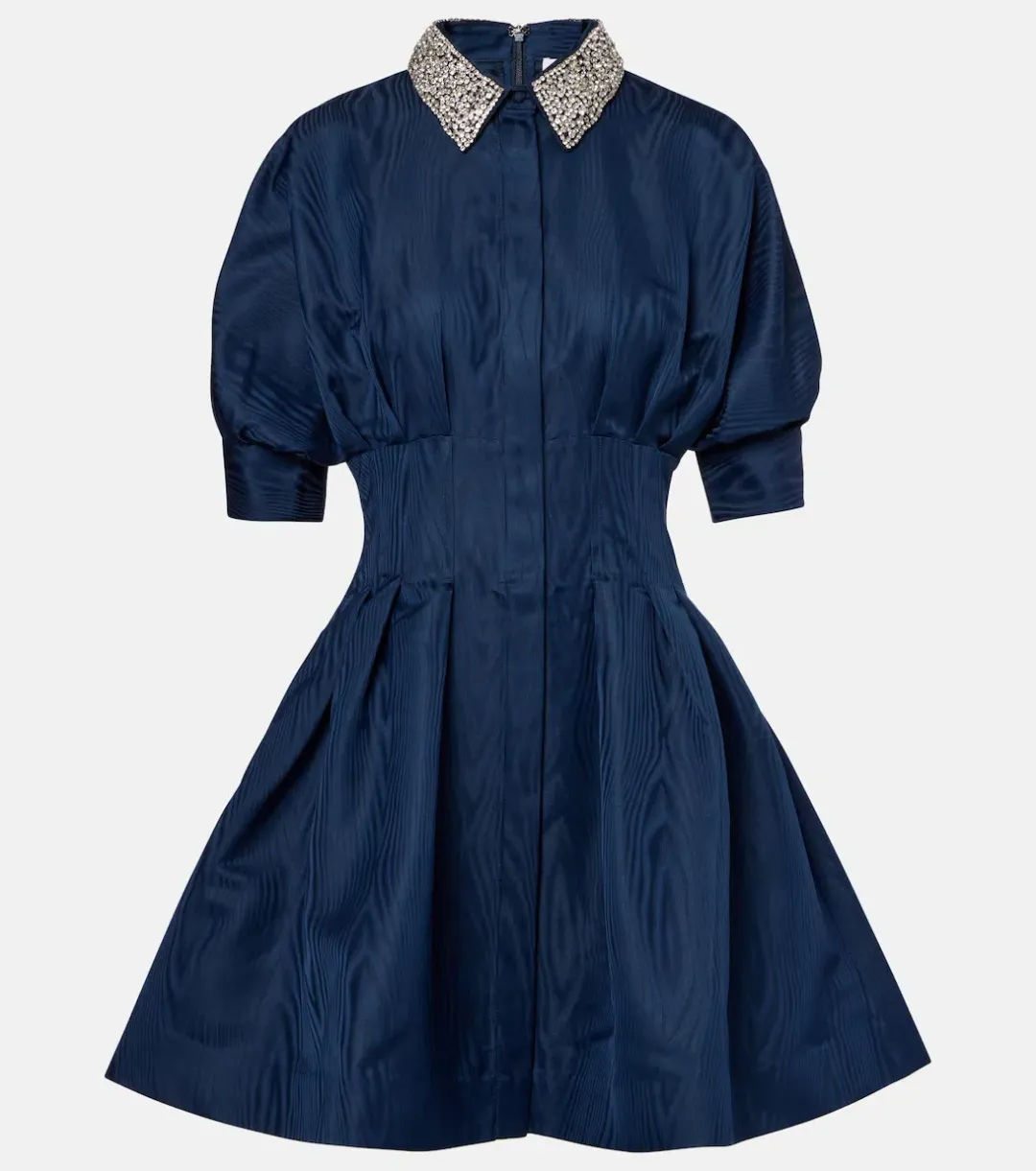 Rebecca Vallance Cielo Embellished Mini Dress; navy; size 14 for rent on The Volte - main image