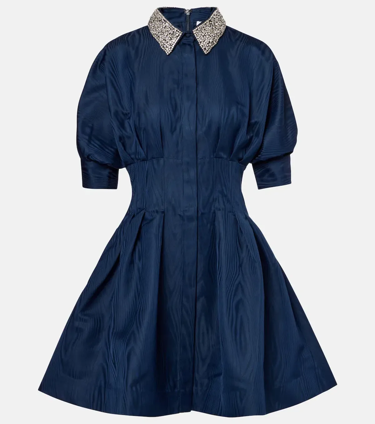 Rebecca Vallance Cielo Embellished Mini Dress; navy; size 14 - Image 5
