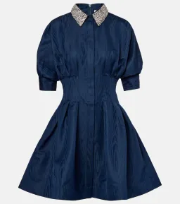 Rebecca Vallance Cielo Embellished Mini Dress; navy; size 14 for rent on The Volte - image 5