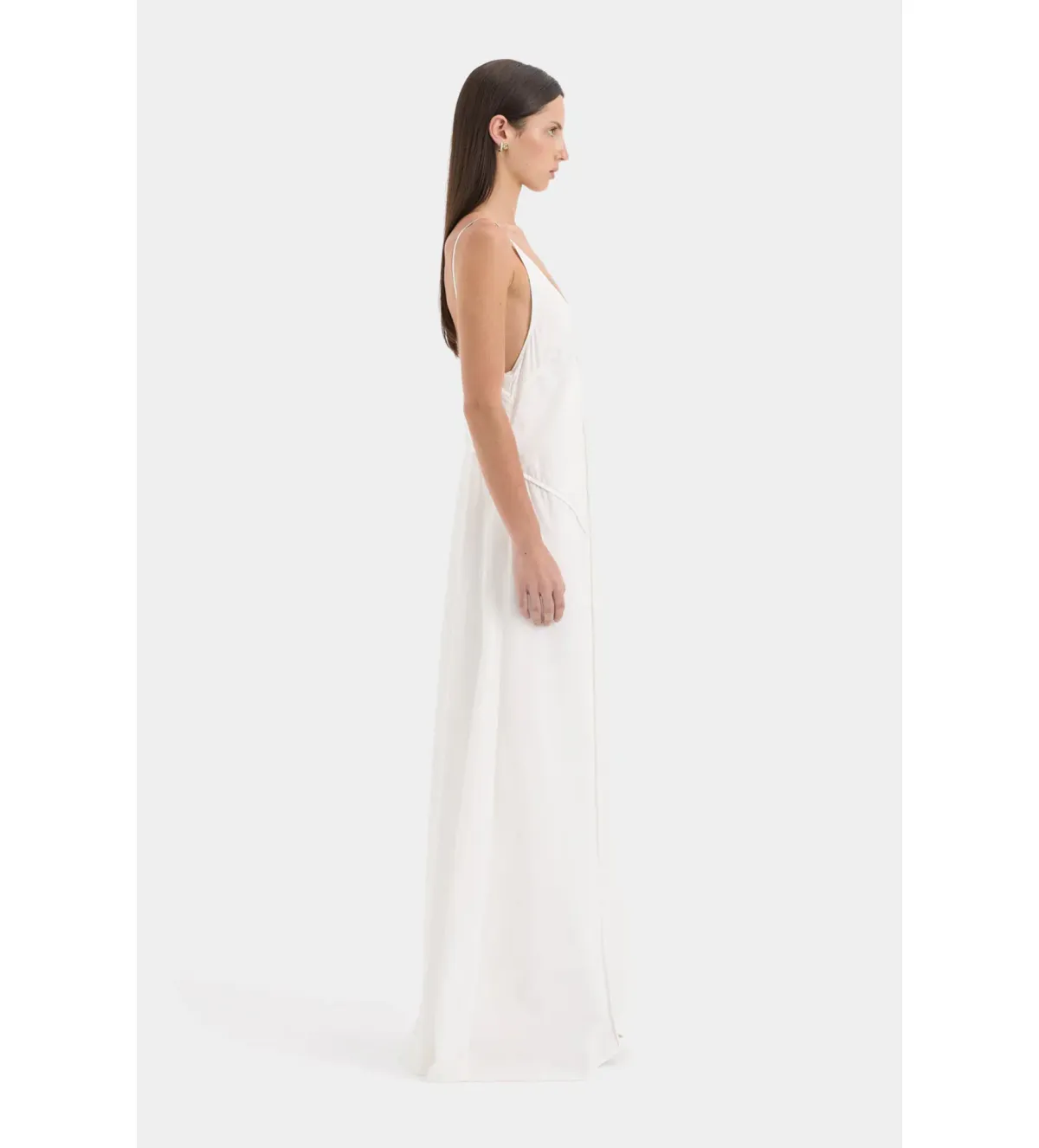 Sir the Label Klara Maxi Dress White Size 6 AU - Image 3