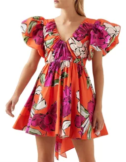 Aje Gretta Bow Back Mini Dress for rent on The Volte - image 3