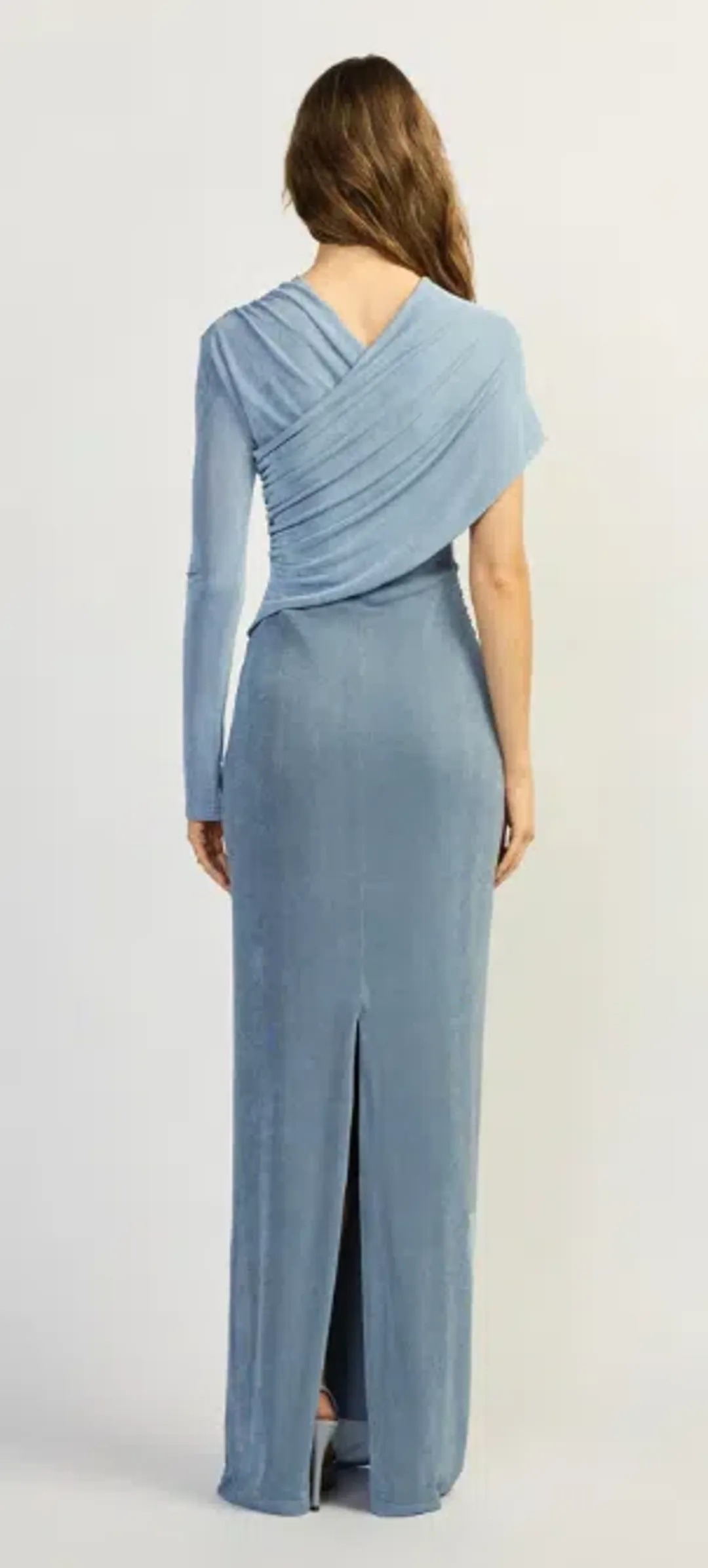Tojha Tesni maxi dress maxi blue size 10 for rent on The Volte - main image