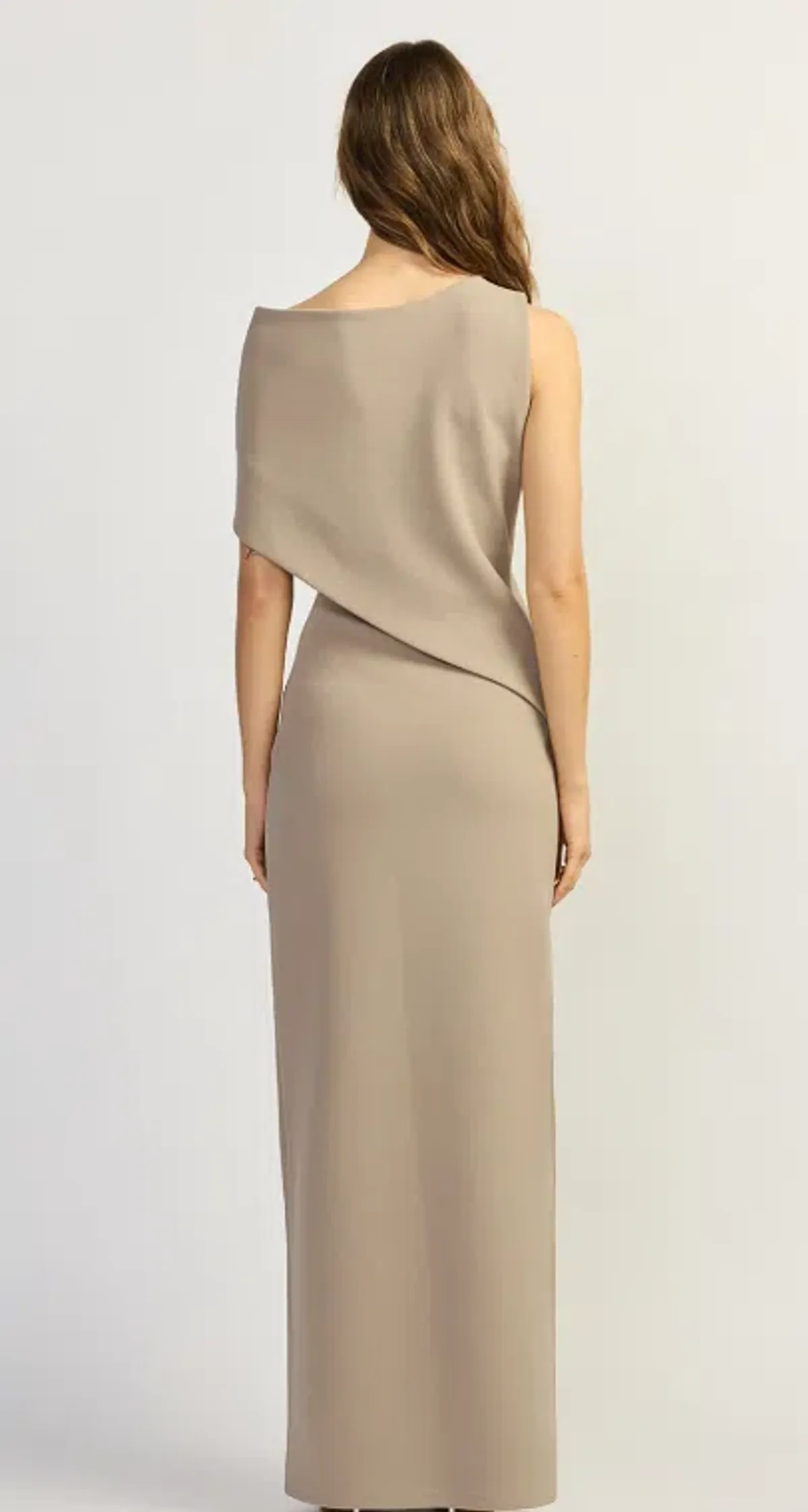 Tohja Whitley sleeveless asymmetric neckline maxi dress Size 8 - Image 4