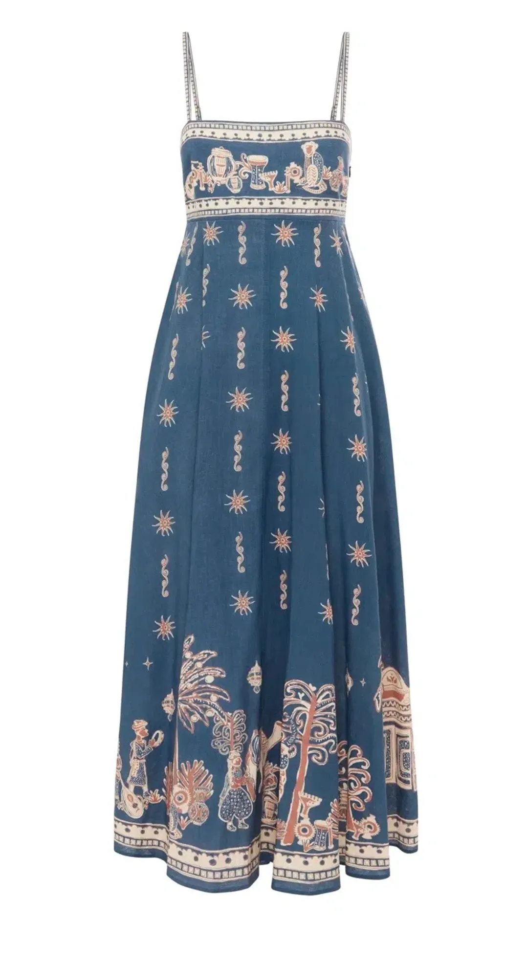 Alemais acacia sundress with pockets Size 12 for rent on The Volte - main image