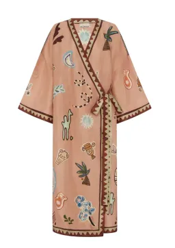 Alemais Laurence Wrap Midi Dress Size 8 Oversized fits 10 & 12 for rent on The Volte - image 5