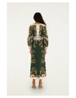 Farm Rio Nature Green Maxi Dress Size M for rent on The Volte - image 4