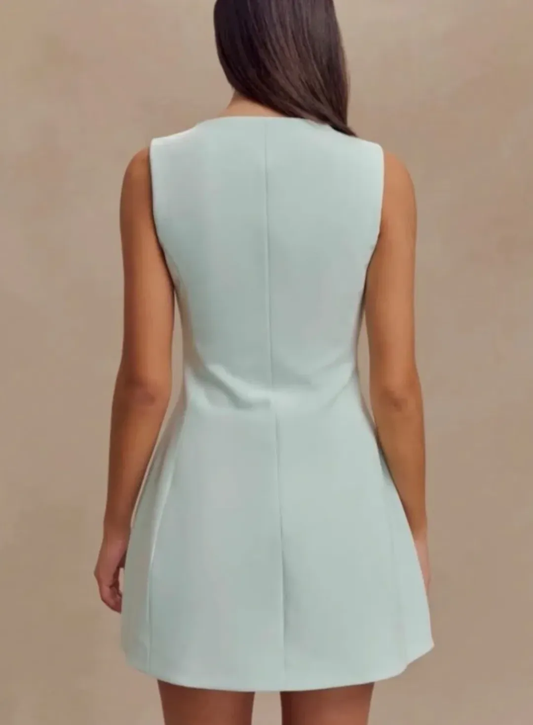 Meshing Lysandre Mini Crepe Dress size XXS for rent on The Volte - main image