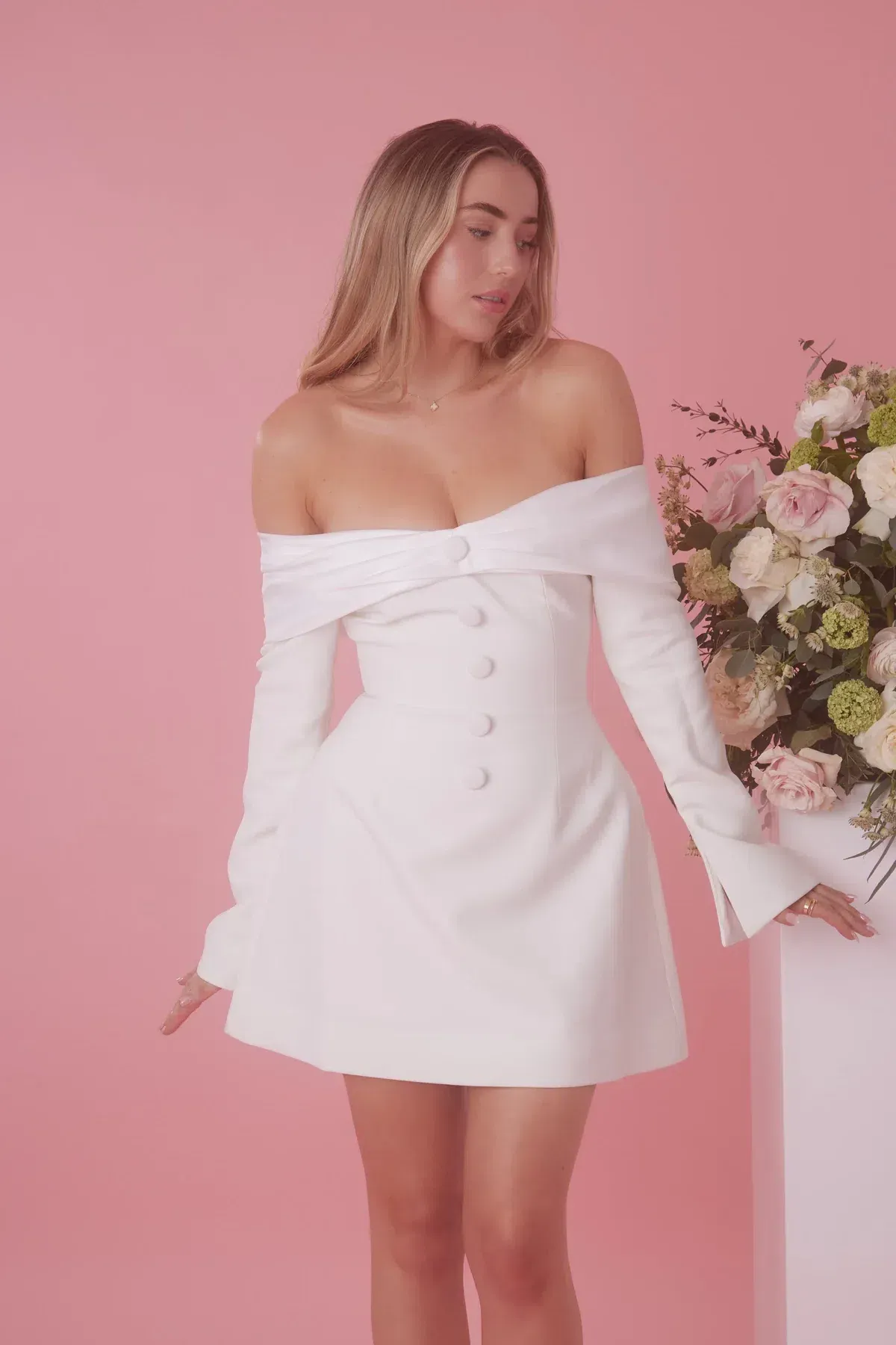 Odd Muse The Ultimate Bow Mini Dress size XS - Image 1