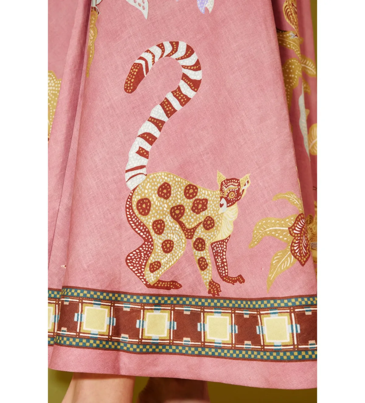 Alemais Zuri Ballet Midi Sundress Pink Size 12 - Image 4