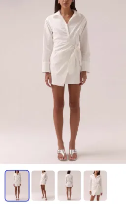Sovere Primary Shirt Dress for rent on The Volte - image 1