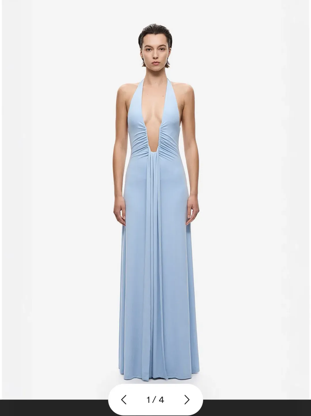 Misha Jennifer Cupro Dress for rent on The Volte - main image