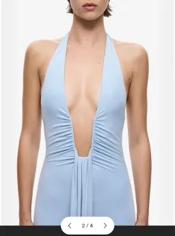 Misha Jennifer Cupro Dress for rent on The Volte - image 2