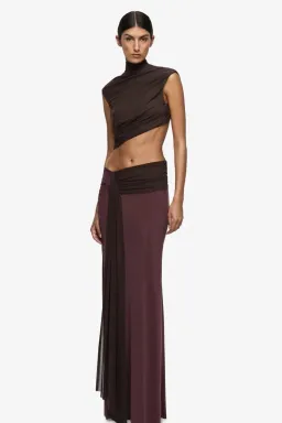 Bec and Bridge Conni Maxi Dress Chocolate Size 8 for rent on The Volte - image 3