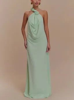 Meshki Rosalia Cowl Neck Maxi Dress size XXS for rent on The Volte - image 1